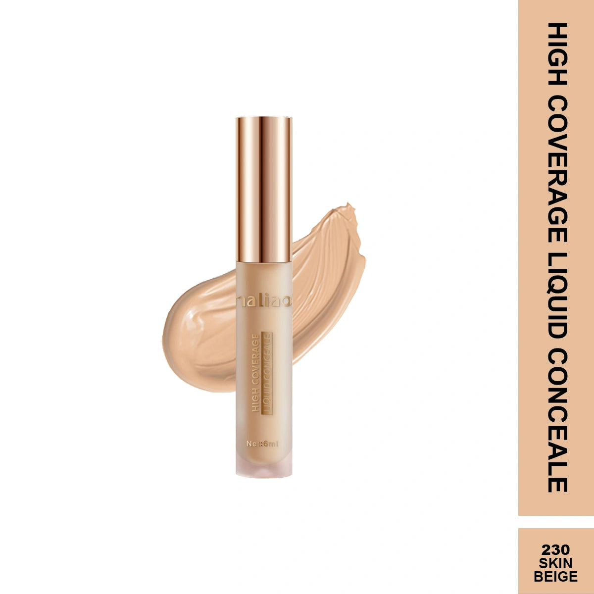 Maliao High Coverage Liquid Concealer - Flawless Camouflage for Perfect Skin